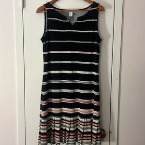 White House Black Market size medium striped dress